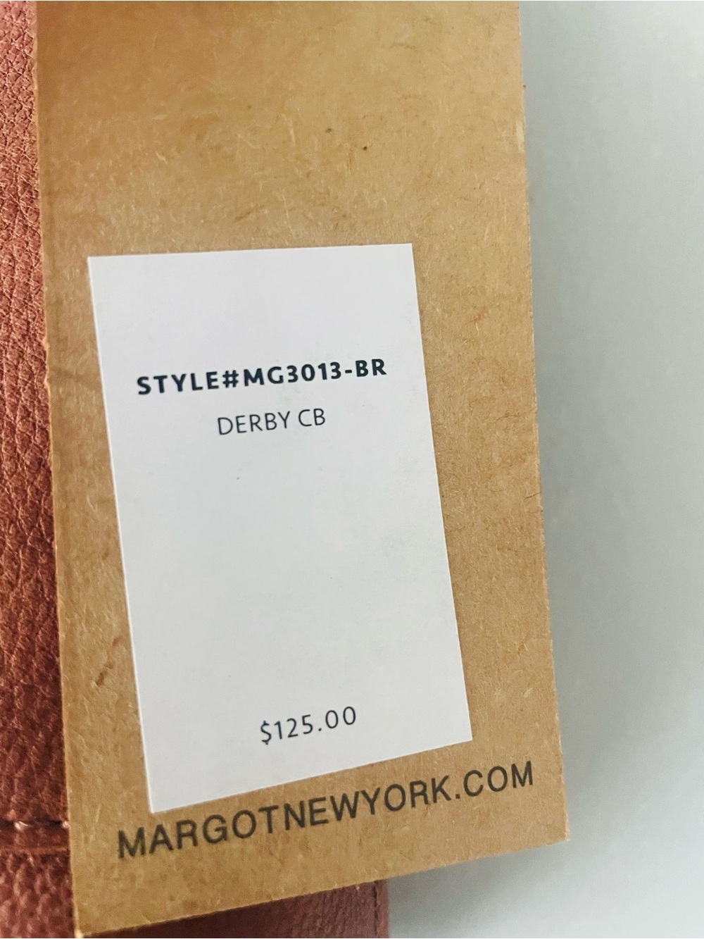 Margot New York Leather Derby Crossbody NWT - Picture 3 of 6